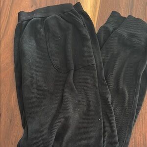 PINK Victoria's Secret Black Track Pants
